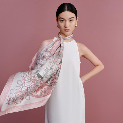 万事利“鸿运万里”丝巾香氛礼盒 商品图4