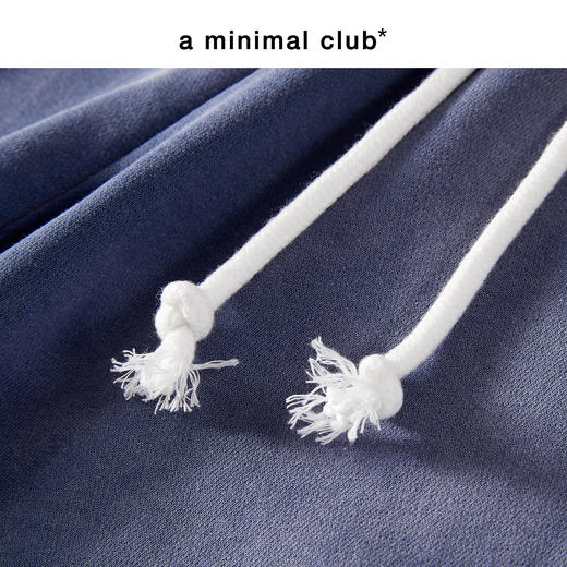 a minimal club渐变水洗420克重直筒卫裤无侧缝抽绳裤腰AM59SP03 商品图3