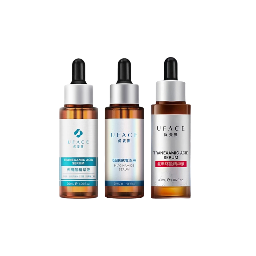原盒源码 一物一码 防伪可查 UFACE优斐斯传明酸/氨甲环酸/烟酰胺精华 30ml