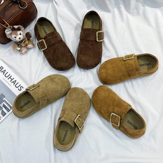 凯撒勃肯猫猫鞋 圆乎乎 可可爱爱 就像一只爬在地上的橘猫 商品图2