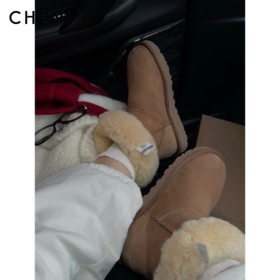 尘衣｜25F/W 经典中筒可翻雪地靴