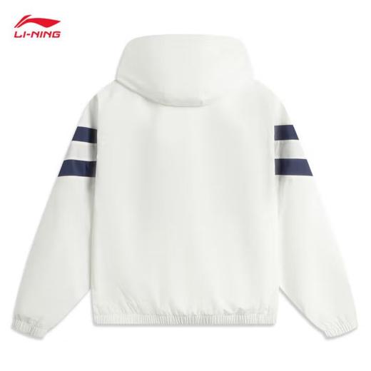 李宁男子2025春秋休闲连帽运动夹克外套AFDV701-4 商品图2