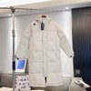 笛桑特情侣连帽长款羽绒服 填充白鸭绒 商品缩略图4