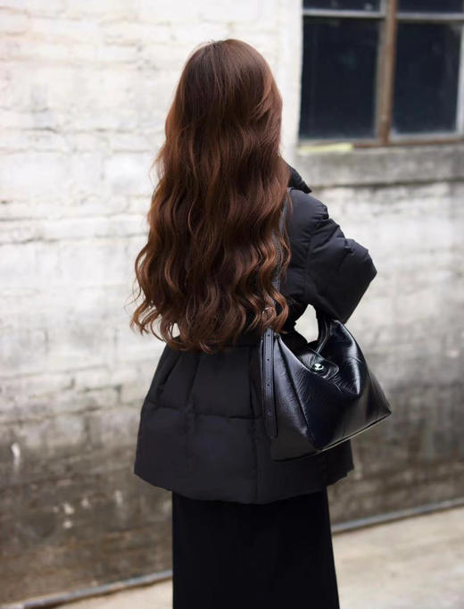 【百图lulu定制】【可颂羽绒服】90白鸭绒 厚充绒量 一手长 收腰羽绒服 商品图4