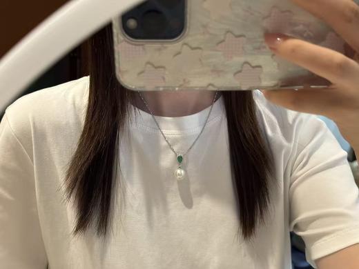 12.9mm祖母绿澳白吊坠 商品图3