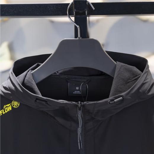 李宁男子2025春秋男女同款防泼水休闲连帽运动夹克外套AFDVF47-1 商品图3