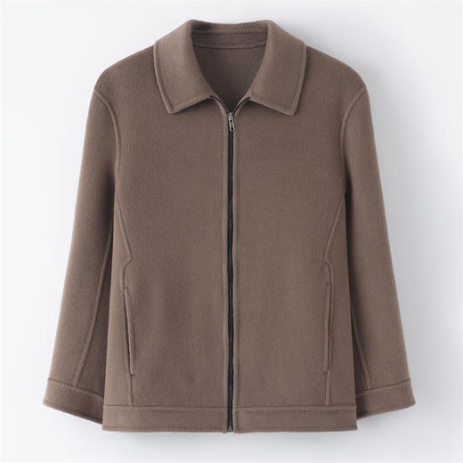 【清河羊毛羊绒专场】鹿展602 男士夹克 10%山羊绒 90%羊毛 商品图2