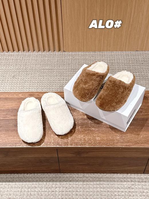 𝐀𝐋𝐎 𝟮𝟬𝟮𝟱新款 博肯拖毛毛半拖（DBG） 商品图2