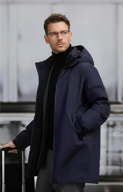 【先锋计划】龙牙先锋61号防水中长羽绒服 商品图0