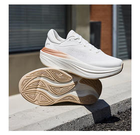 安踏（ANTA）旅步2S丨跑步鞋女PG7缓震回弹运动鞋女耐磨舒适运动鞋子122535545 纸莎白-1