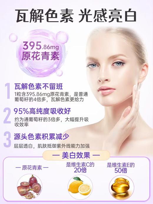 【原装进口】Nutrition29纽西臣美白葡萄籽胶囊60粒 商品图2