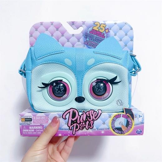 spinmaster眨眼包包天团purse pets女孩斜挎小包包背包玩具礼物  有音效 商品图3