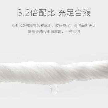 安慕斯家用75%酒精湿巾100片 病毒消杀便携擦手湿巾 杀菌率＞99.9% 商品图1