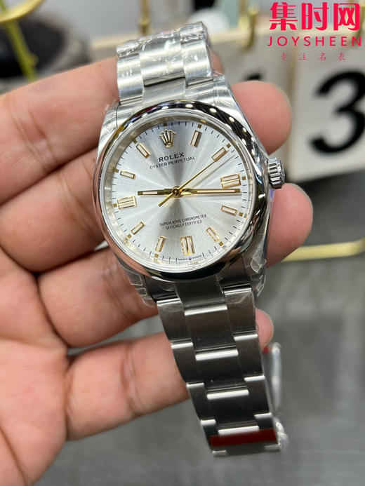 VS劳力士蚝式恒动36系列126000 VS恒动36mm VS恒动36 板链 丹东3230机 904L钢 小手腕福音 商品图4