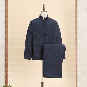 【福天华】高品质寿服男棉套“麒麟”百年工艺传统寿衣