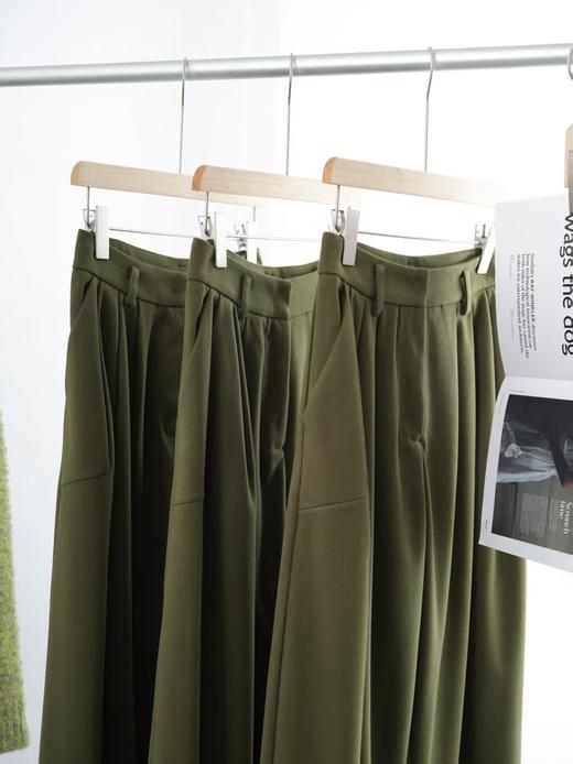 ACME新色绝美特定雪松绿460克磨毛直筒阔腿裤 商品图13