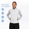 oneup格纹收腰羽绒马甲 商品缩略图0