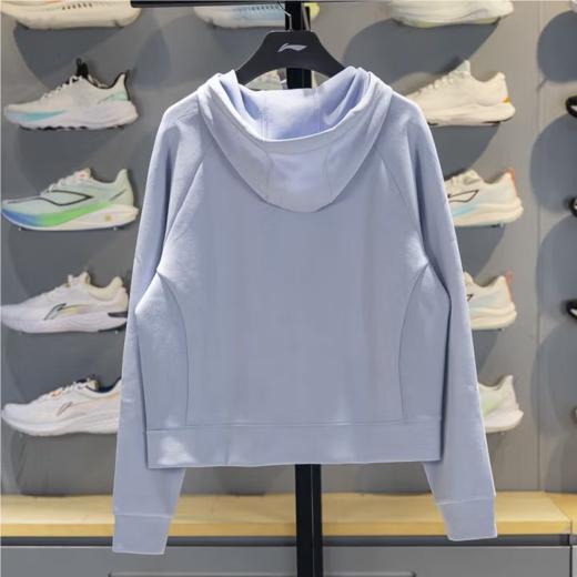 李宁女子2025秋季开衫运动上衣健身外套AWDV512-2 商品图2