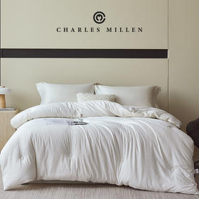 ☀️【CHARLES MILLEN 查尔斯 米伦A类亲肤吸湿保暖被】✨进口英威达防螨纤维填充，😎亲肤柔软舒适，亲测太好睡！ 英国王室御用品牌❗高岛屋、☺️伦敦哈罗德百货双专柜在售
