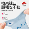 贝比婴儿袜子秋季棉袜新生儿宝宝袜松口透气短袜不勒腿中筒袜1-2岁 商品缩略图0