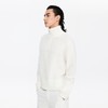 oneup羊毛粗针半拉链套头毛衣（男女同款） 商品缩略图3