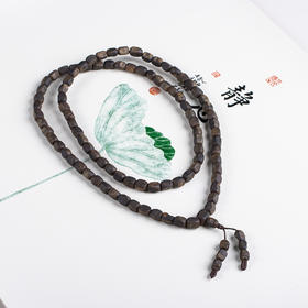 xy0648，【沉水级】沉香随型珠佛珠多圈手链