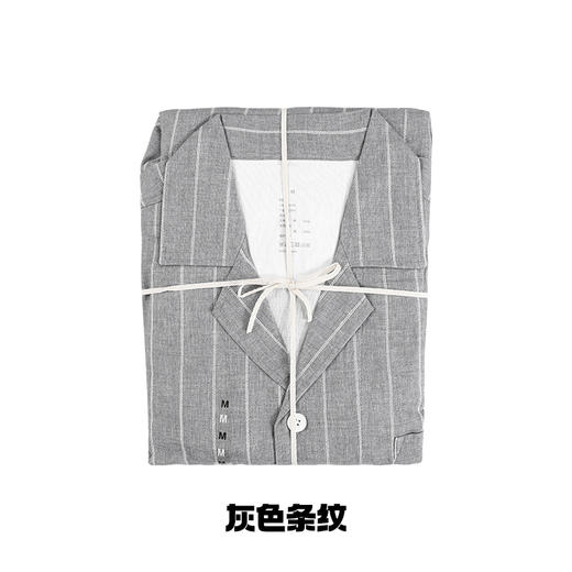 100%棉 双层纱家居服男款   A-5323 商品图7