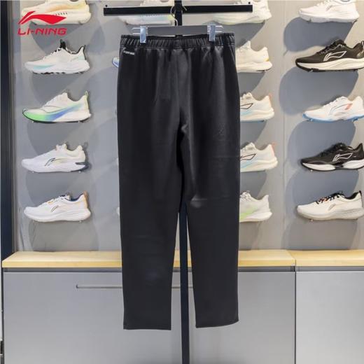 李宁男子2025秋季平脚针织吸汗宽松运动裤AKLVA37-2 商品图1