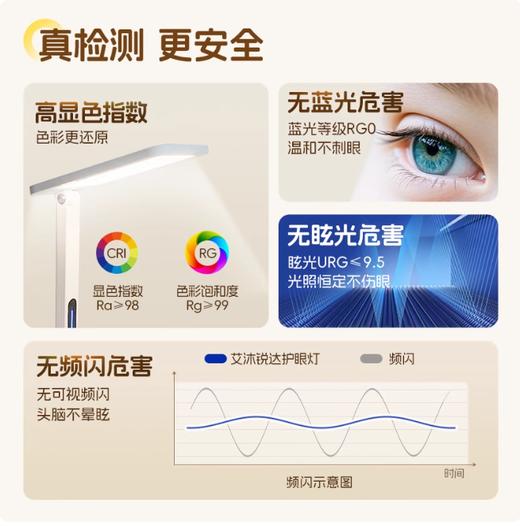 维视艾康特艾沐锐达小路灯AA级护眼灯丨顺丰包邮 商品图1