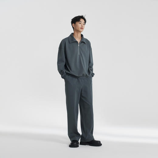 MODE COMMUTER | MC秋季阔腿极简休闲针织长裤挺括男MCE102064C 商品图1
