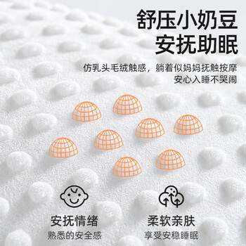 贝肽斯防吐奶斜坡垫婴儿喂奶斜坡枕宝宝防呛奶溢奶躺喂哺乳枕 0-6个月 商品图1