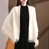 FCY SJ25979镂空开衫斗篷披肩外穿宽松韩版搭配旗袍 商品缩略图1
