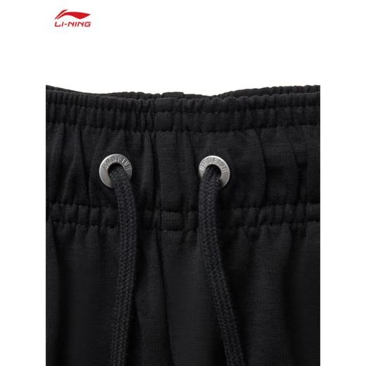 李宁男子2025秋季平脚直筒宽松运动裤AKLV217-4 商品图2