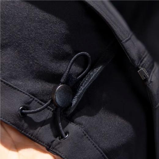 李宁男子2025春秋男女同款防泼水休闲连帽运动夹克外套AFDVF47-1 商品图4