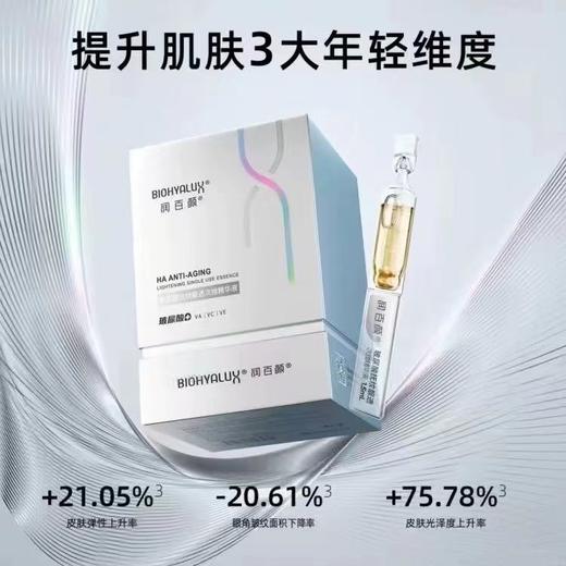 润百颜HACE次抛精华早c晚a抗皱玻尿酸 润百颜白纱布屏障次抛精华3.0敏感肌修护华熙生物 商品图2