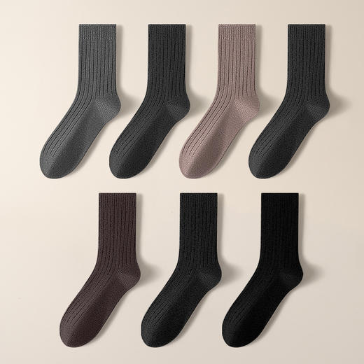 【加倍保暖】副歌双针加倍保暖女袜10000/男袜20095 商品图6