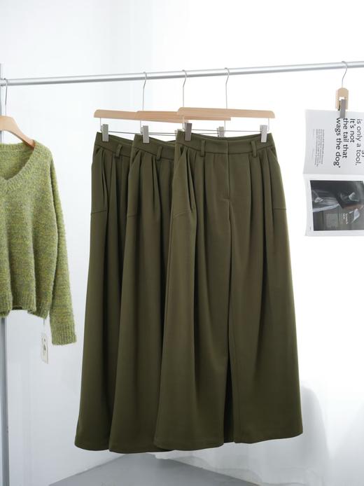 ACME新色绝美特定雪松绿460克磨毛直筒阔腿裤 商品图12