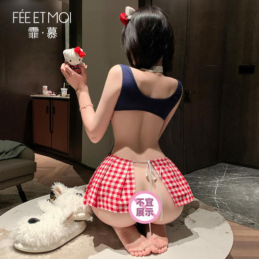 【情趣内衣】霏慕 软萌Kitty酱拼接连衣裙ZY139 商品图4