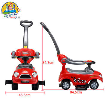 智乐堡（CHILOKBO）婴儿童扭扭车1-3岁宝宝手推溜溜滑行摇摇学步遛娃车万向轮防侧翻 商品图6