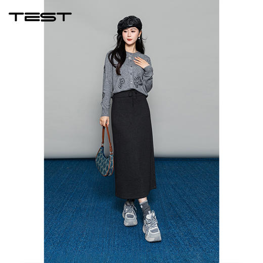 冬上新高腰显瘦简约通勤穿搭高级感拉满3254016 商品图2