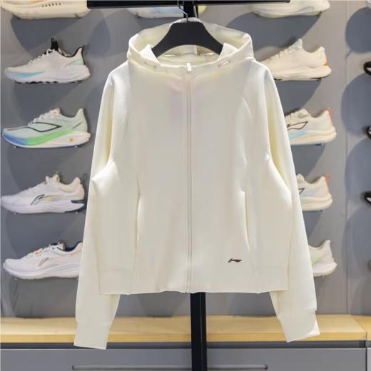 李宁女子2025秋季开衫运动上衣健身外套AWDV512-1 商品图1