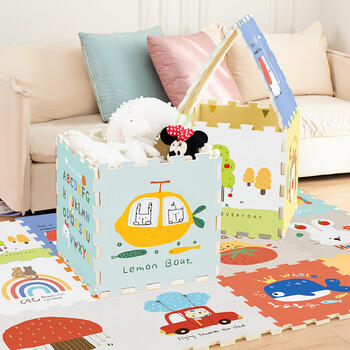 塔萌鱼宝宝爬行垫婴儿拼接爬爬垫泡沫拼图防滑垫游戏毯加厚2CM节日礼物 商品图5