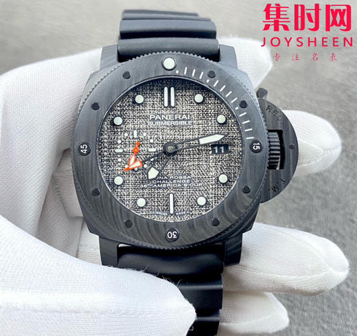 VS沛纳海PAM01039 庐米诺系列PAM1039 帆布面 小橙针 男士腕表
机芯：VS定制P.9010型一体GMT 商品图0