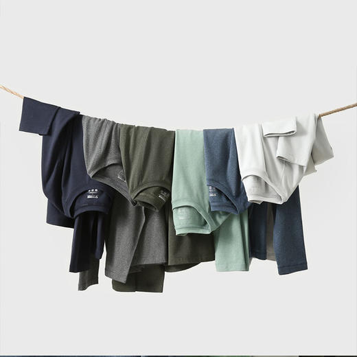 【无骨缝制 磨毛暖皮 腋下散热孔】PATERND专柜正品 Metal Vent Tech男士运动磨绒长袖T恤#2828（下单3-7天发货） 商品图7