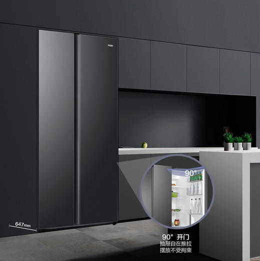 海尔（Haier）冰箱 BCD-541WGHSSEDSD 商品图8