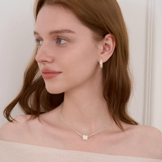 ARSIS｜流光系列 珠光蝶贝项链 商品图5