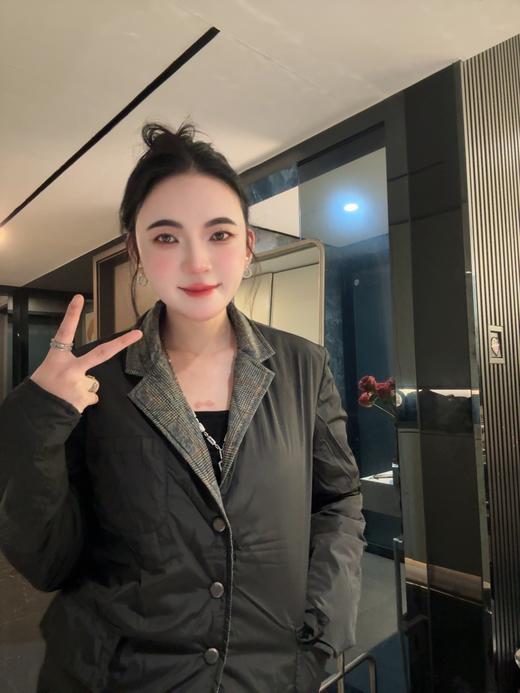 新中式双面穿加厚棉服西装（蕾姐实拍M参考波哥穿2XL） 商品图11