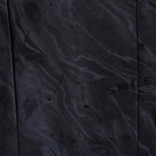 T4916SDSA男士秋冬新款痞帅男装潮牌扎染印花字母半高领长袖T恤百搭潮 商品图3