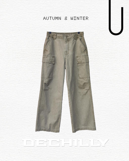 533538264做旧工装裤 商品图0