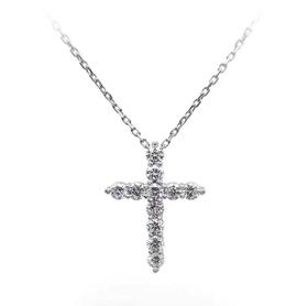 ICEWALD银镀金十字架项链